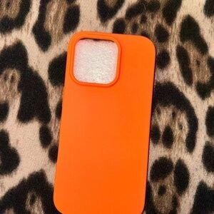Vibrant Orange Phone Case